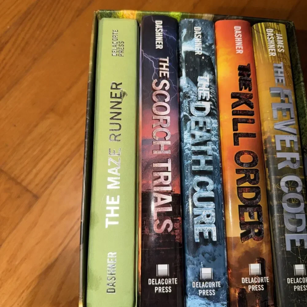 James Dashner The Maze Runner Series 5 Book Boxed Set Paperback Delacorte Press